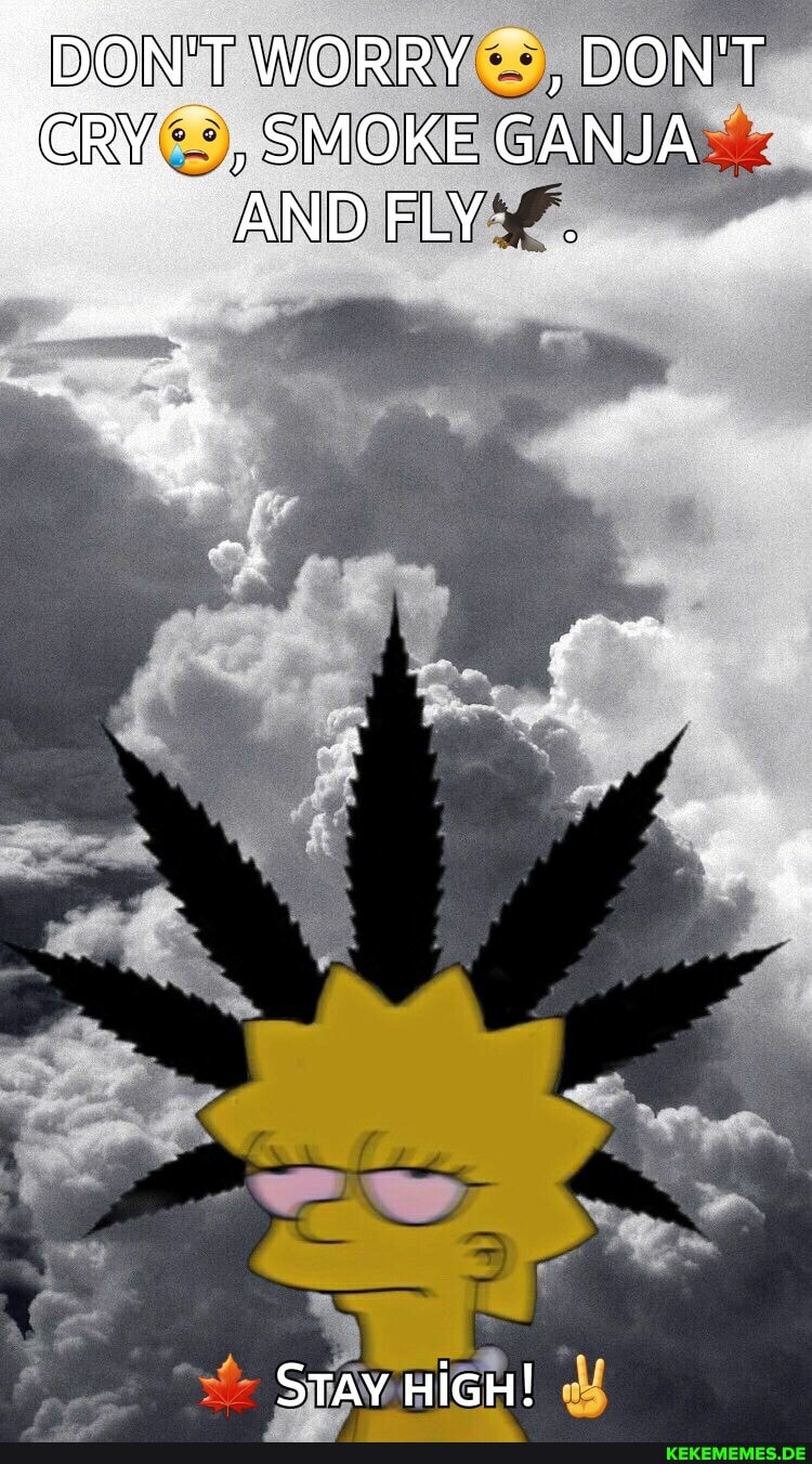 DON'T WORRY DON'T CRY 22, SMOKE GAN AND EL.
or
STAY HIGH!