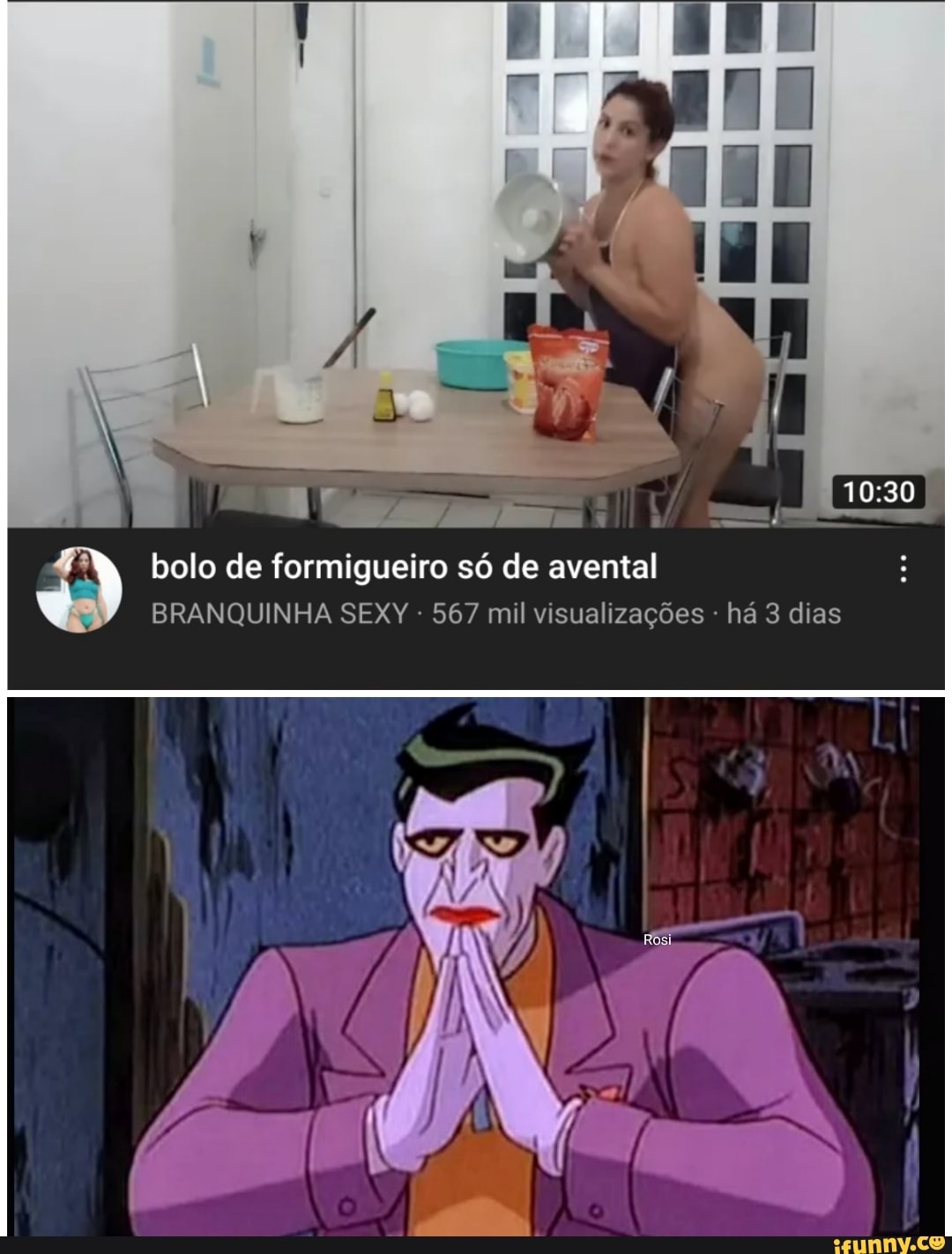 bolo de formigueiro só de avental
BRANQUINHA SEXY - 567 mil visualizações há 3 dias
De