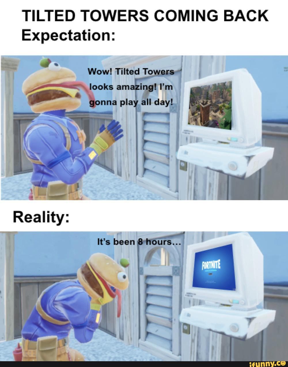 TILTED TOWERS COMING BACK Expectation: Wow! Tilted To! PO looks play ...