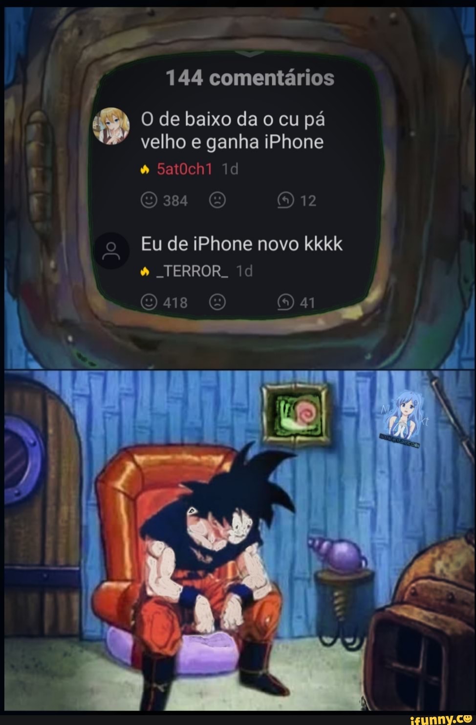 comentários