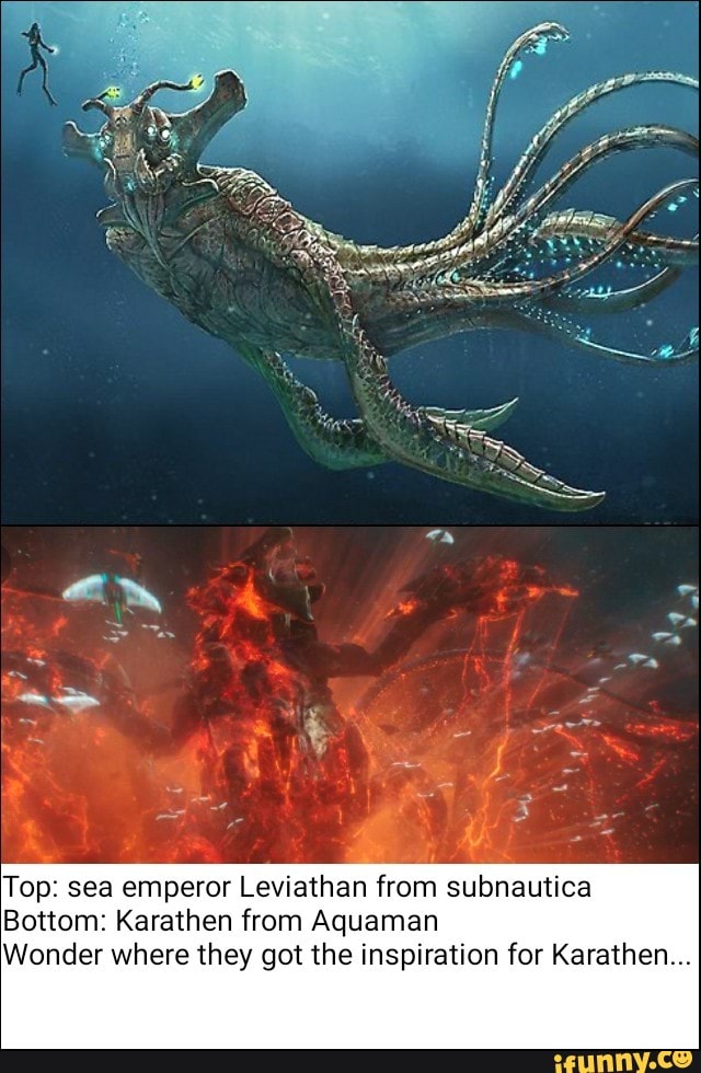 subnautica sea emperor compared to reaper lavithin