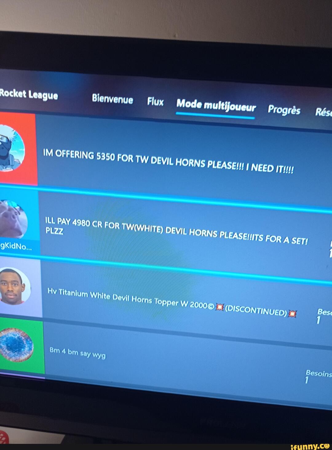 Rocket League Blenvenue Mode multijoueur Progrs is, IM OFFERING 5350