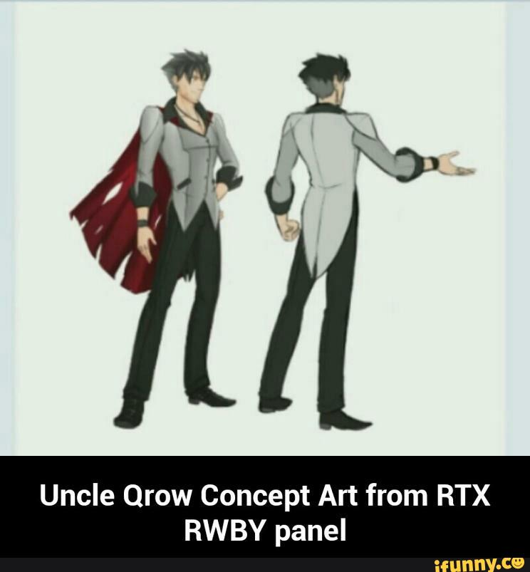 Uncle Qrow Concept Art From Rtx Rwby Panel Ifunny