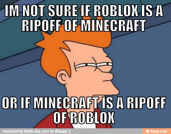 Or Ieminegrarpis A Ripoff Of Roblox Ifunny - roblox 2001