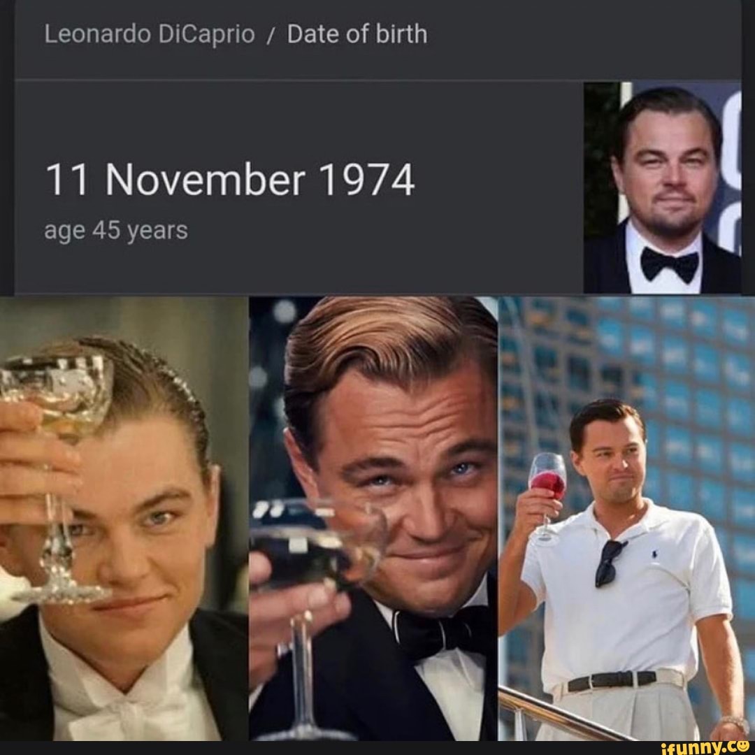 leonardo dicaprio birth date - Ilustrasi 2