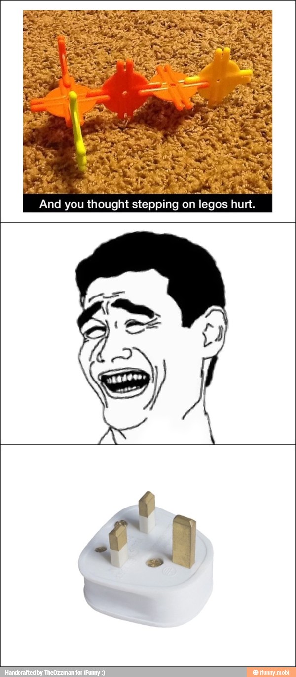 And you thought stepping on legos hurt.