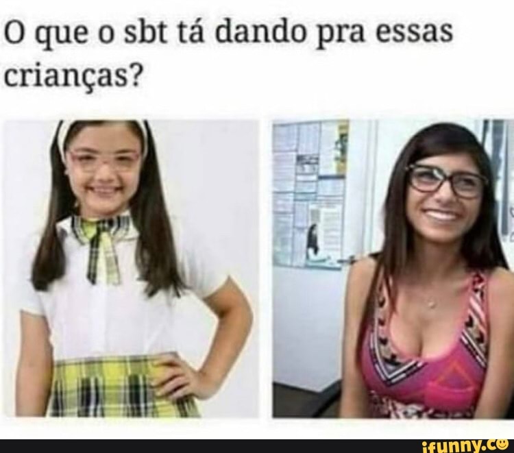 O que o sbt tá dando pra essas
crianças?