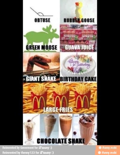 a
CHOCOLATE SHAKE,