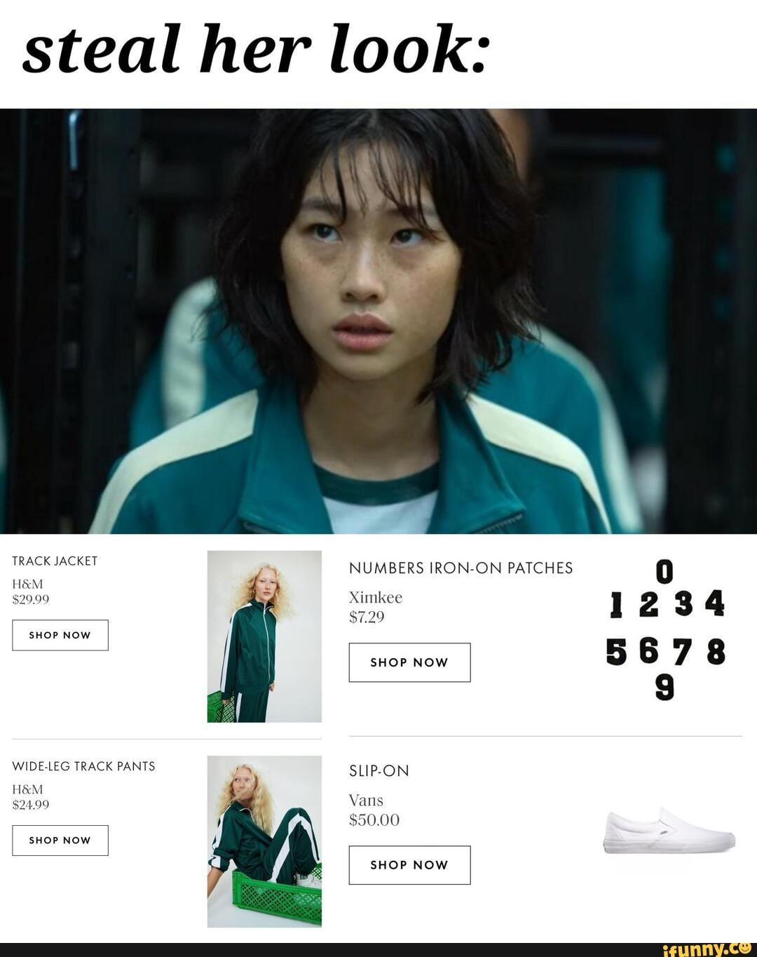 Steal her look: TRACK JACKET HaM $29.99 SHOP NOW WIDE-LEG TRACK 