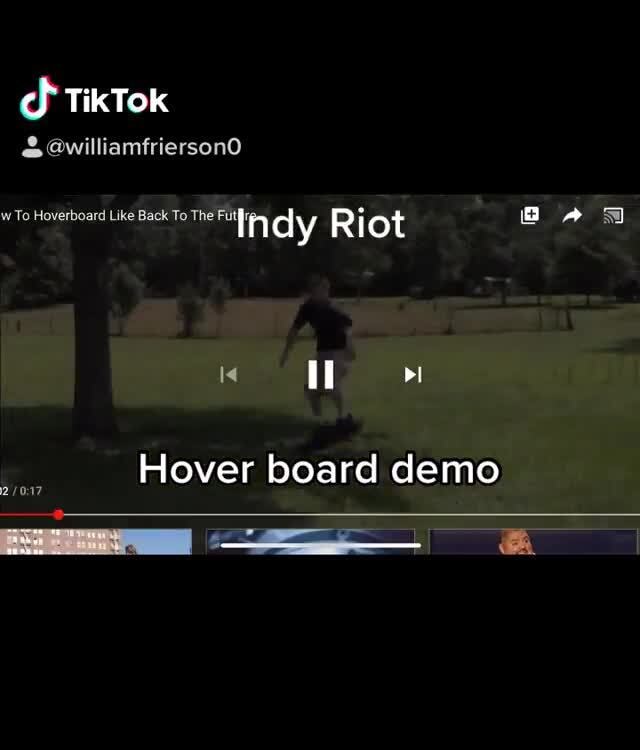 Hover board demo - w To Hoverboard Like Back To The "ln dy R i ot as