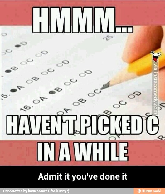 IN
AWHILE
Admit it you've done it - Admit it you've done it