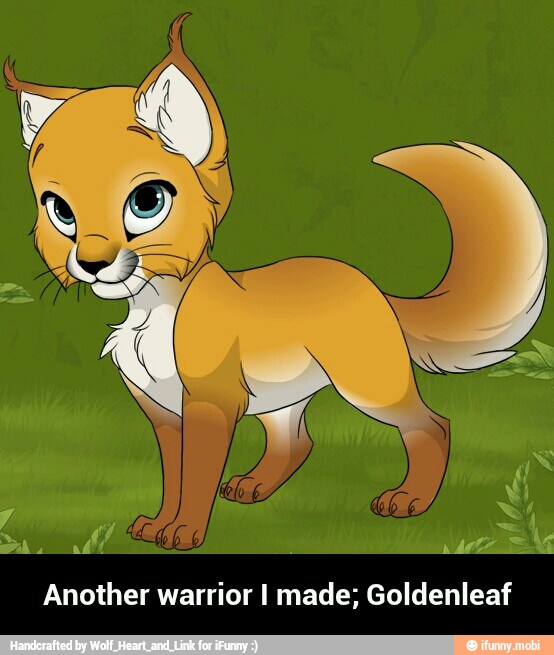 Another warrior I made; Goldenleaf - Another warrior I made; Goldenleaf