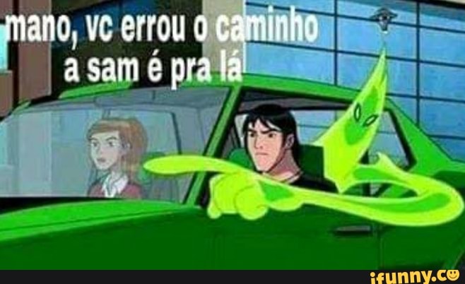 Mand. vo errou O caminto asam pra Ia