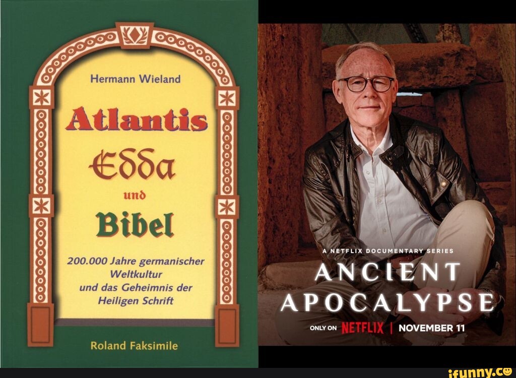 SEE Oy} Hermann Wieland Atlantis Bibel 200.000 Jahre germanischer