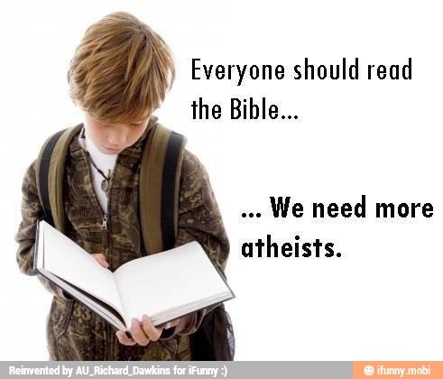 y Everyone should read
We need more
atheists.