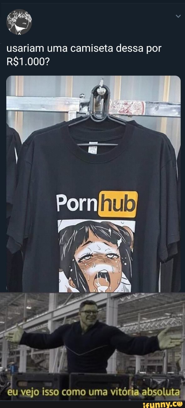 usariam uma camiseta dessa por
eu vejo isso como uma vitória absoluta!