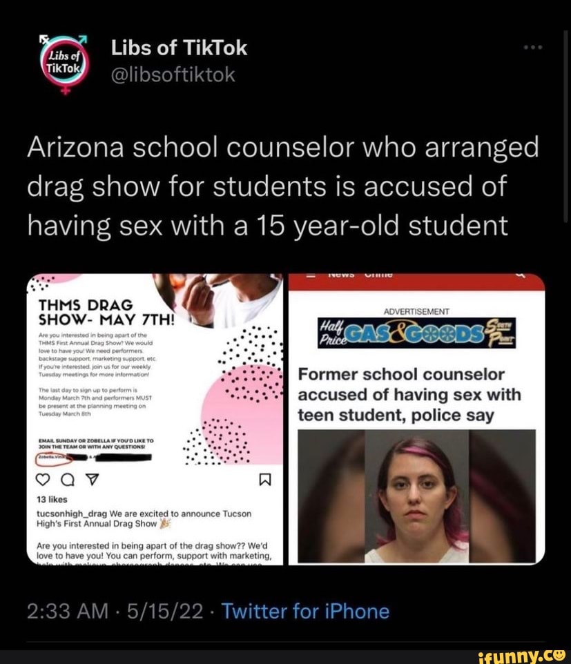 Libs Of Tiktok Libsoftiktok Libs Of Arizona School Counselor Who