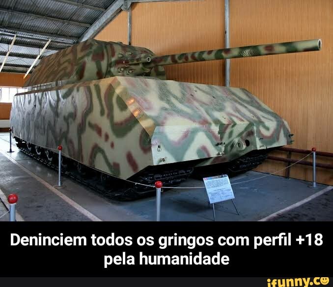 Deninciem todos os gringos com perfil +18 pela humanidade
+18 - Deninciem todos os gringos com perfil +18 pela humanidade