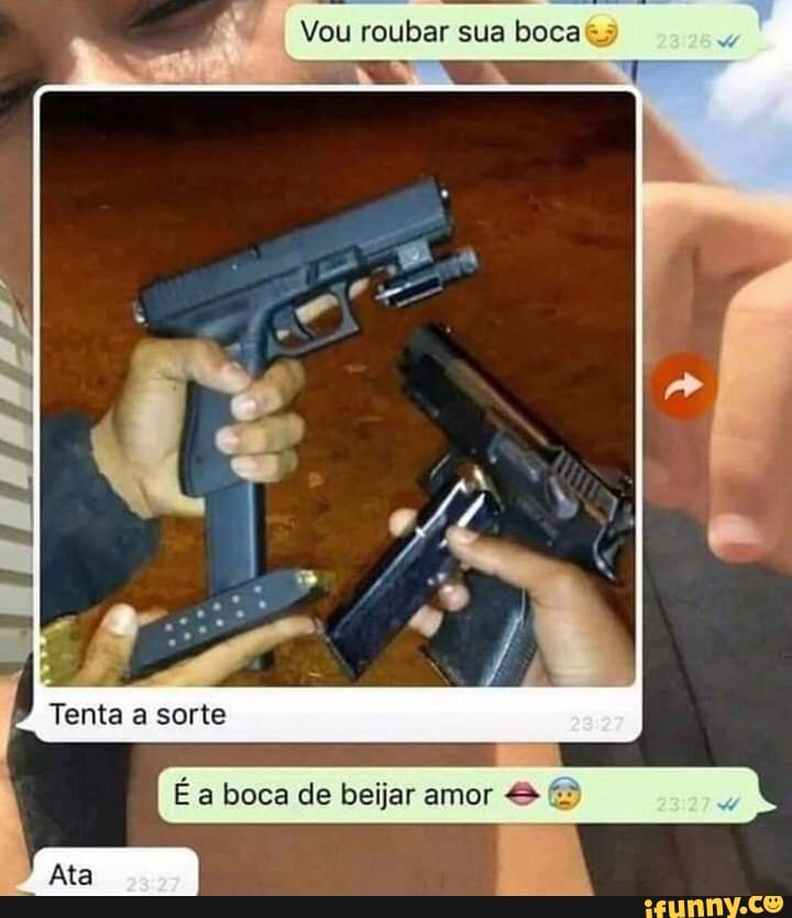 Vou roubar sua boca
Tenta a sorte
É a boca de beijar amor