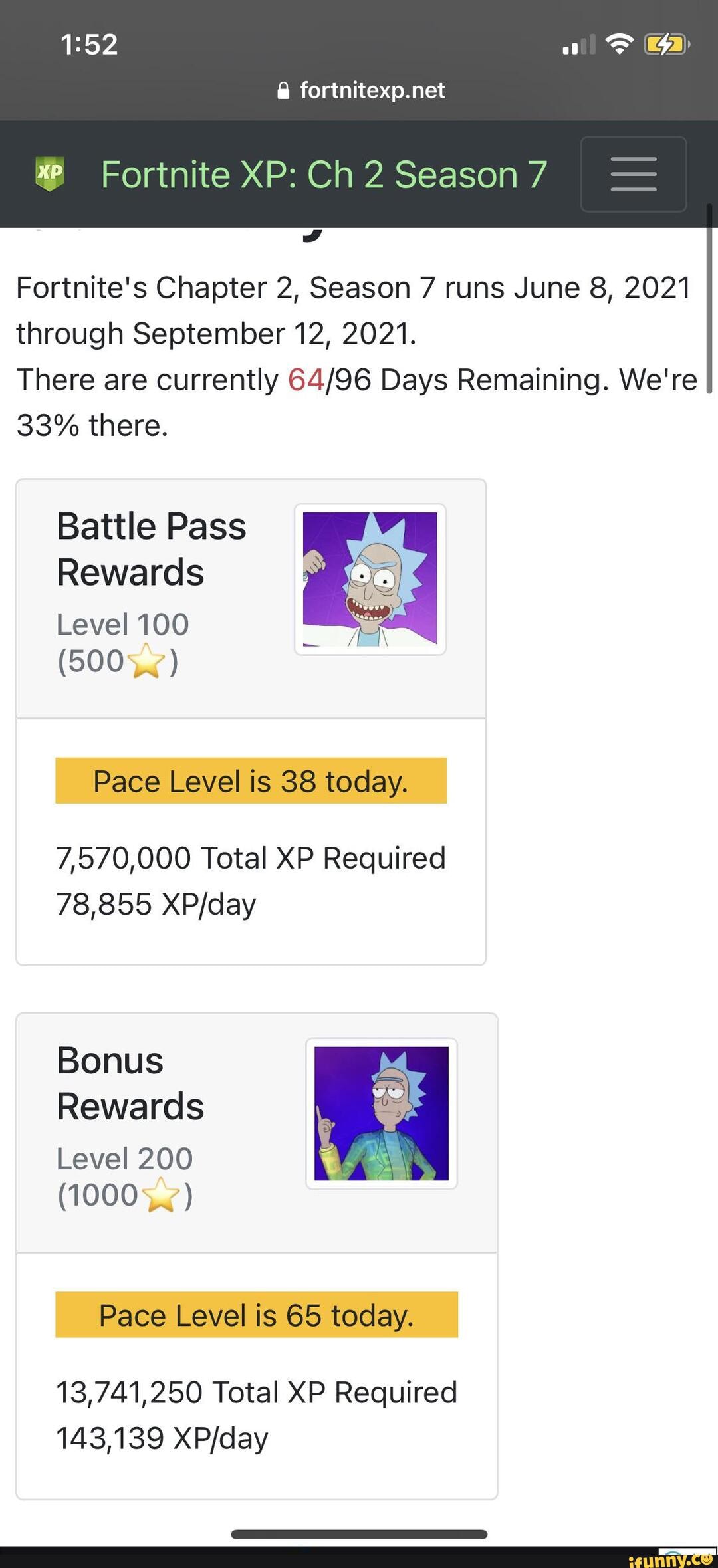 52 Fortnitexp Net Fortnite S Chapter 2 Season 7 Runs June 8 21 Through September 12 21