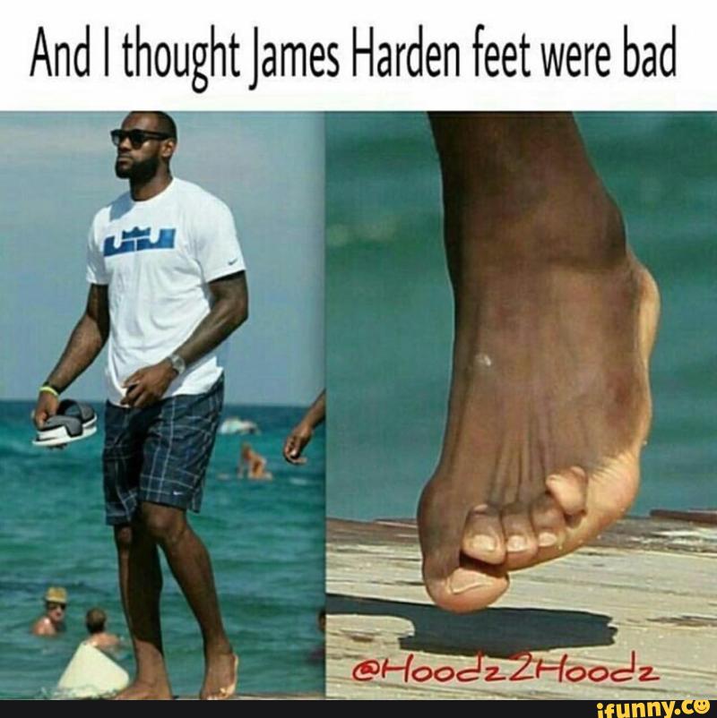 james harden foot