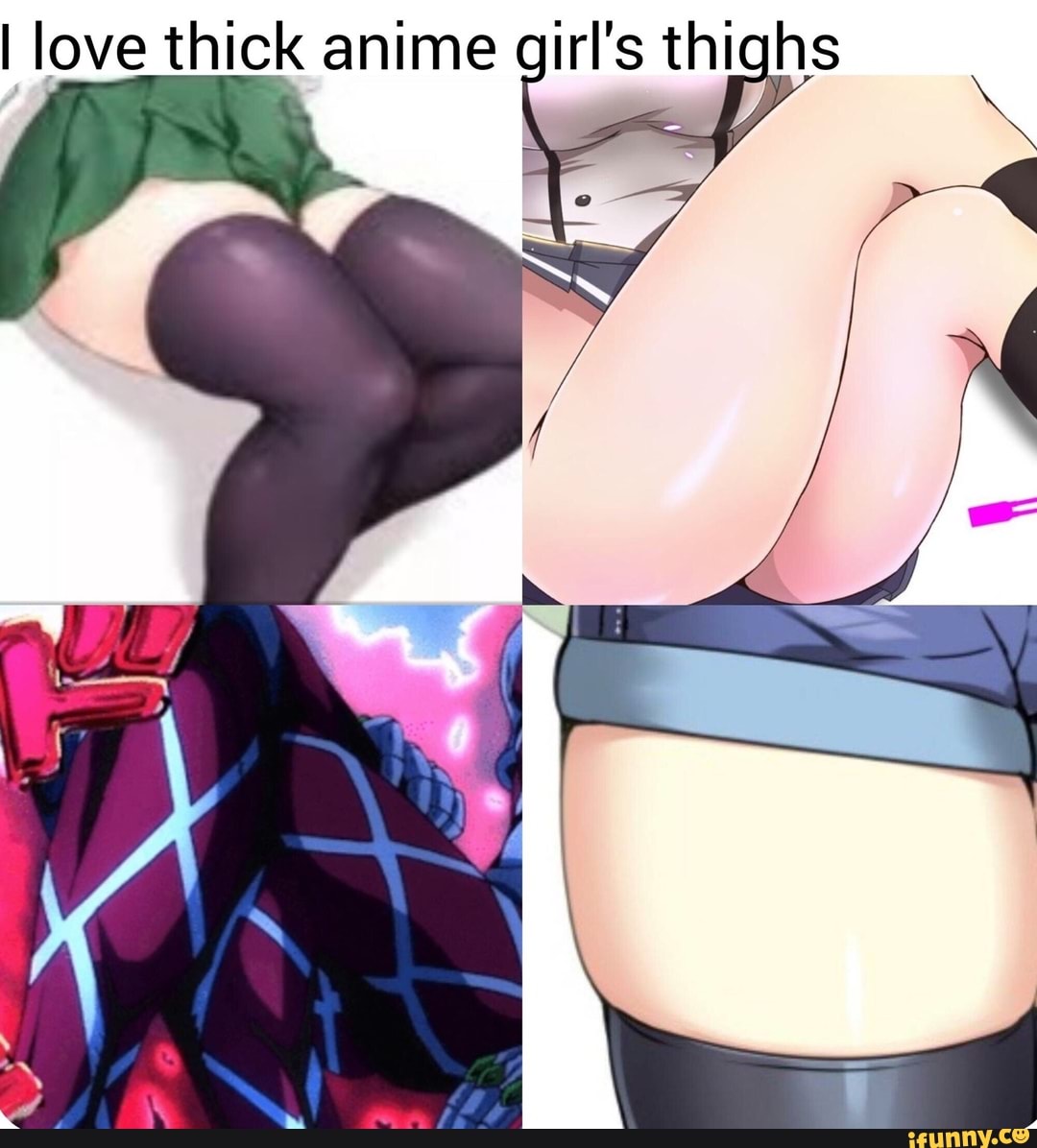 Best anime thighs