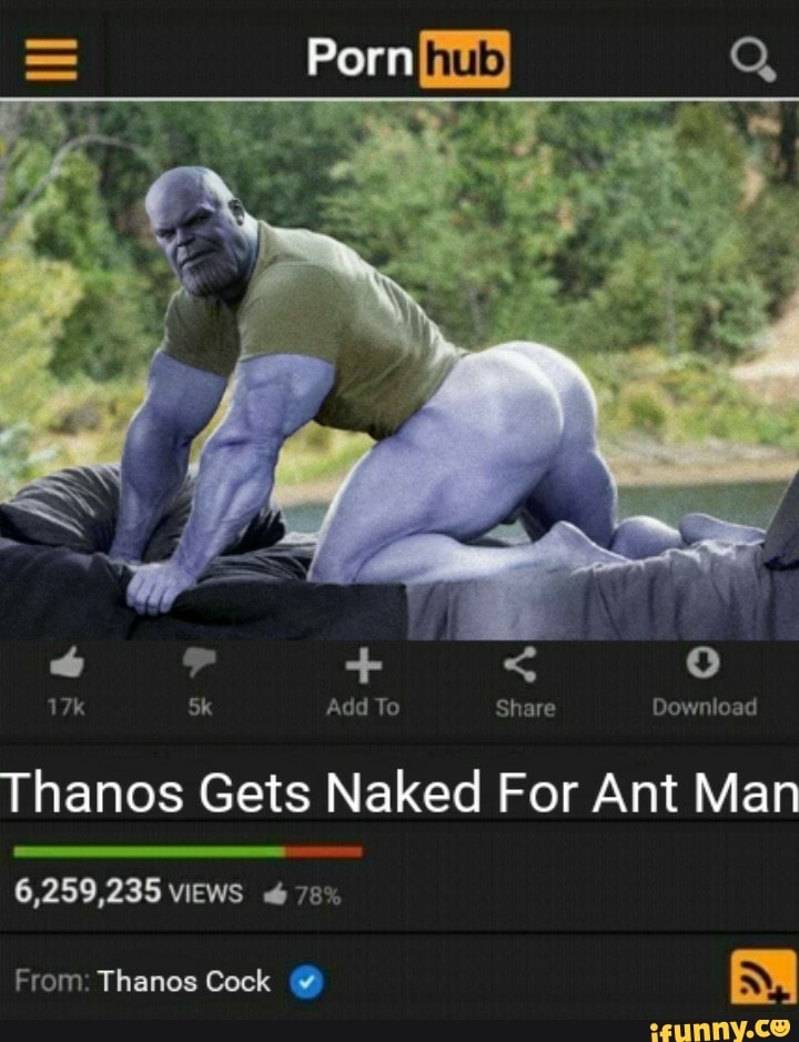 Thanos naked