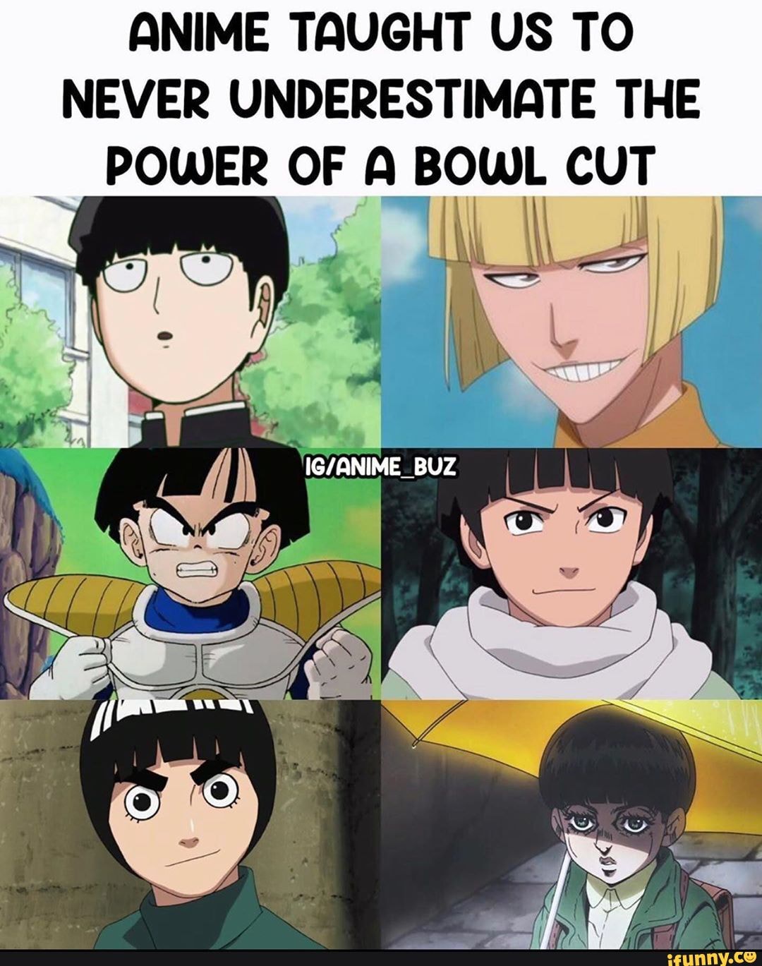 Featured image of post Hairstyle Anime Bowl Cut Bowl hairstyle with a deep part