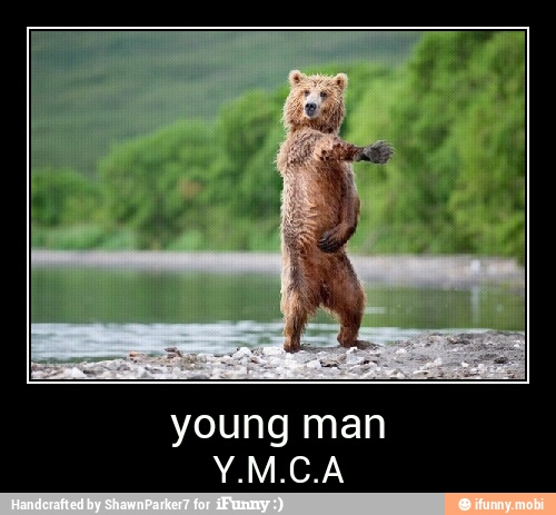 young man - young man
Y.M.C.A