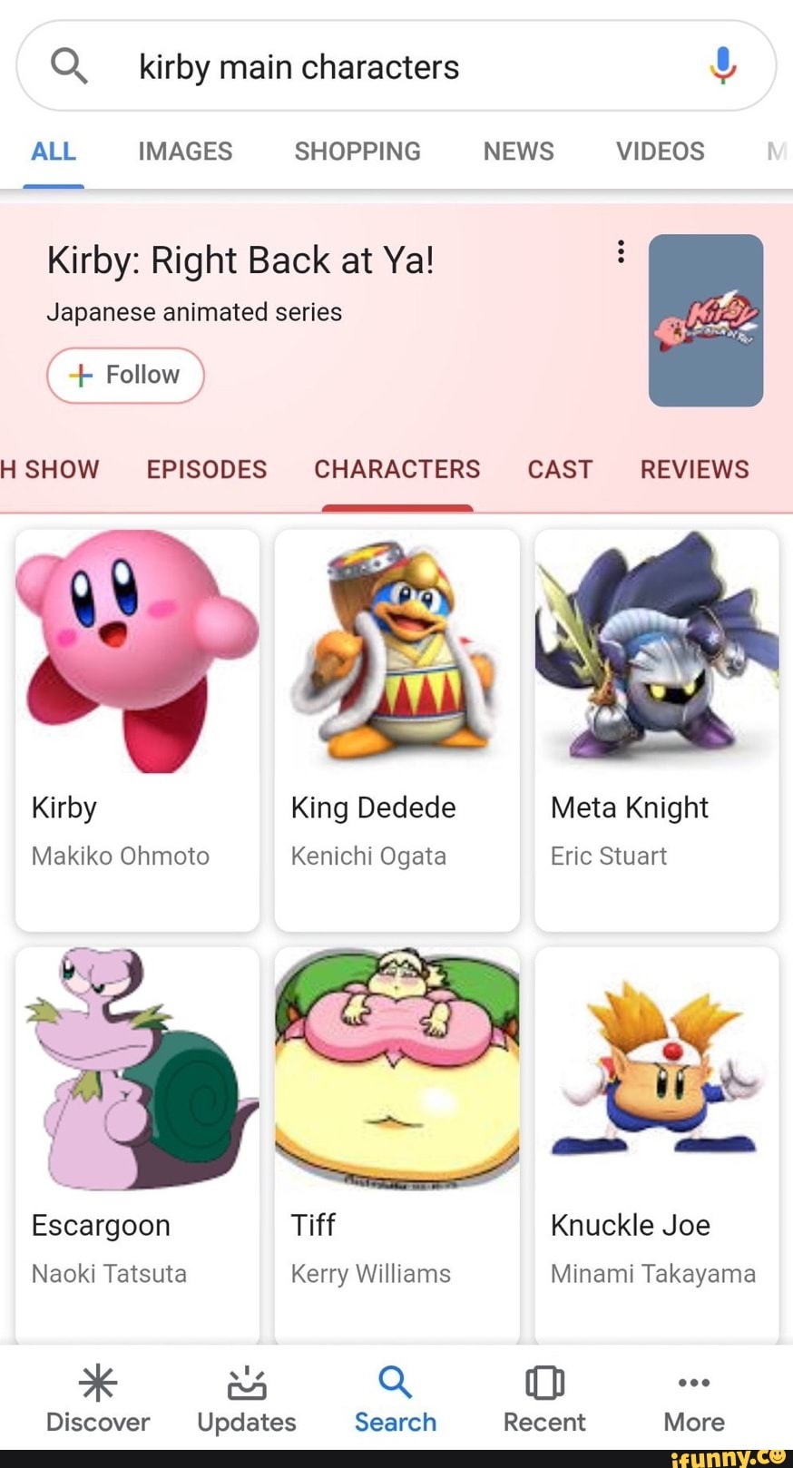 Q kirby main characters !! Kirby: Right Back at Ya! Japanese animated  series H SHOW EPISODES