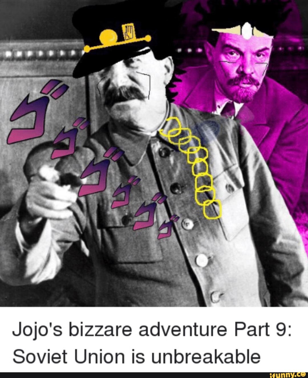 Jojo S Bizzare Adventure Part 9 Soviet Union Is Unbreakable