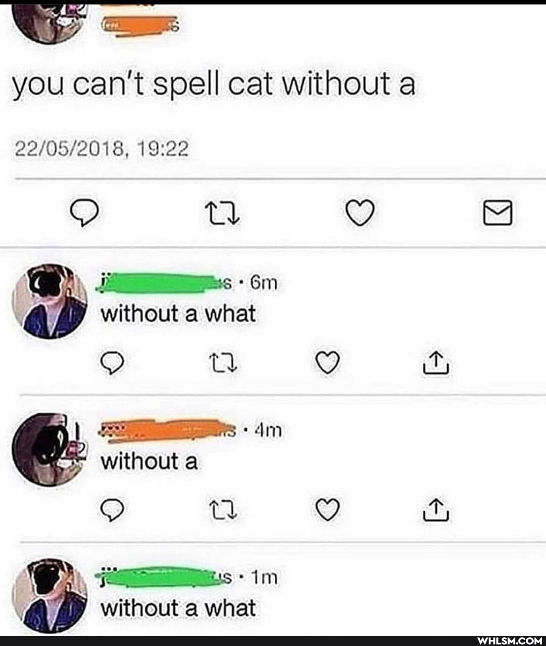 you can't spell cat without a
YQ Q 4)
I), Es - Gm without a what
? YQ
Es mn
without a
? gg it
CA), as -
without a what