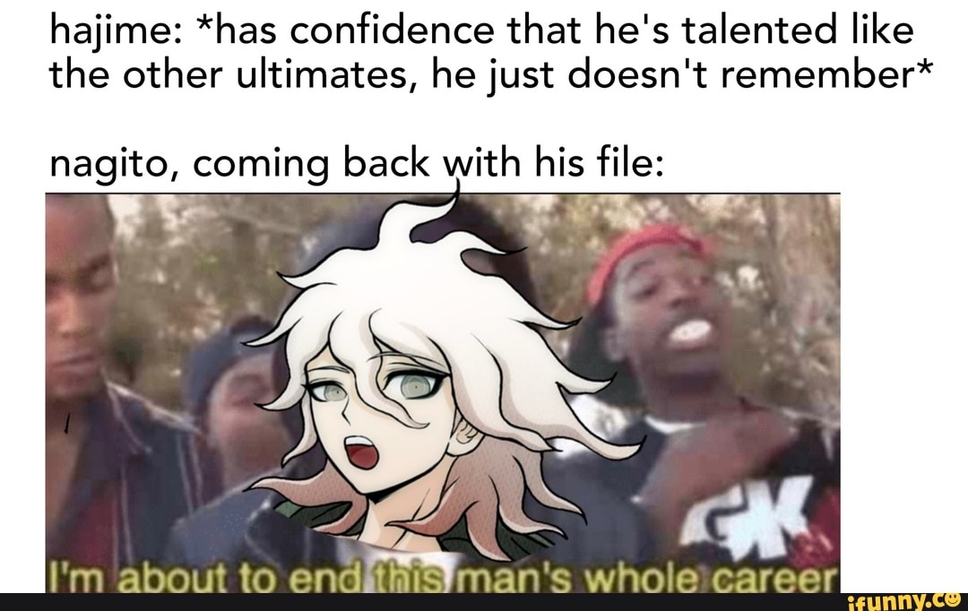 Featured image of post Hajime X Nagito Memes