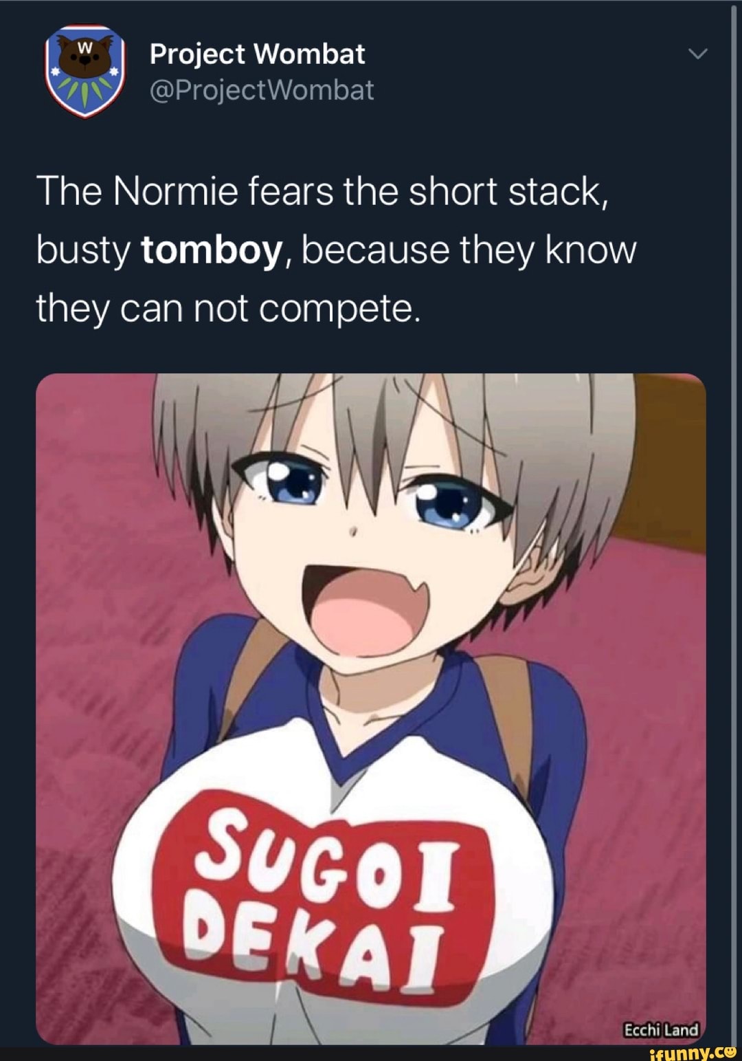 the normie fears the short stack busty tomboy because they know they can not compete ifunny the normie fears the short stack busty