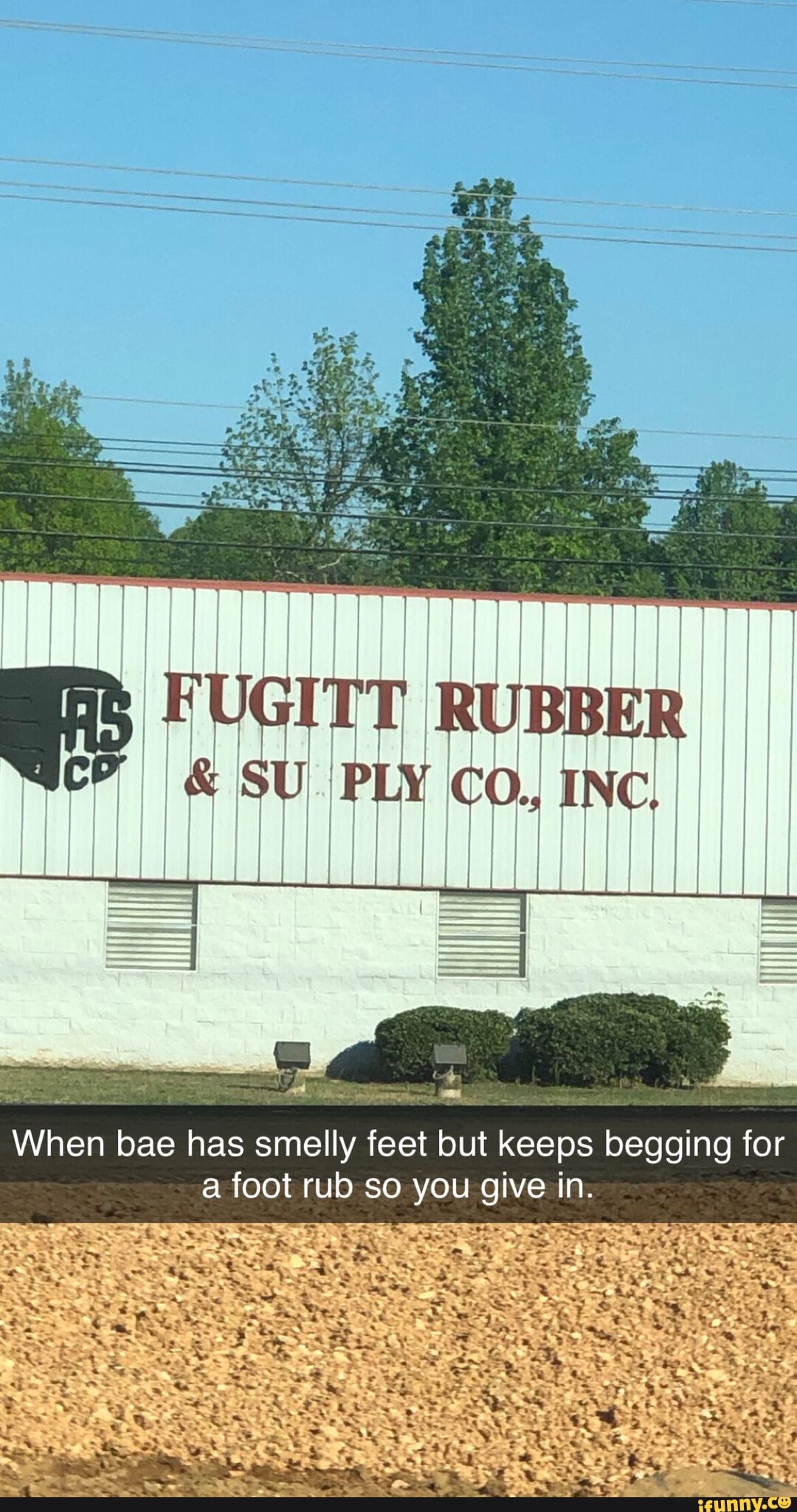 ive in.
a foot rub so you g