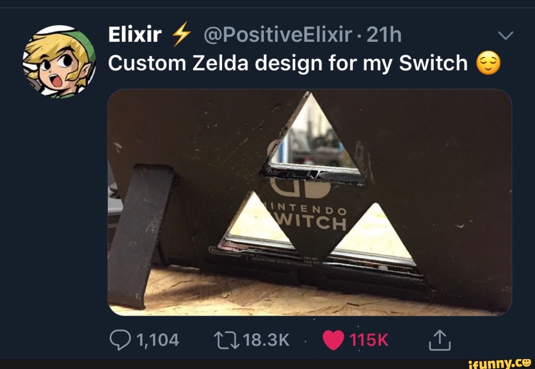 M
E
Y Custom Zelda design for my Switch DRA