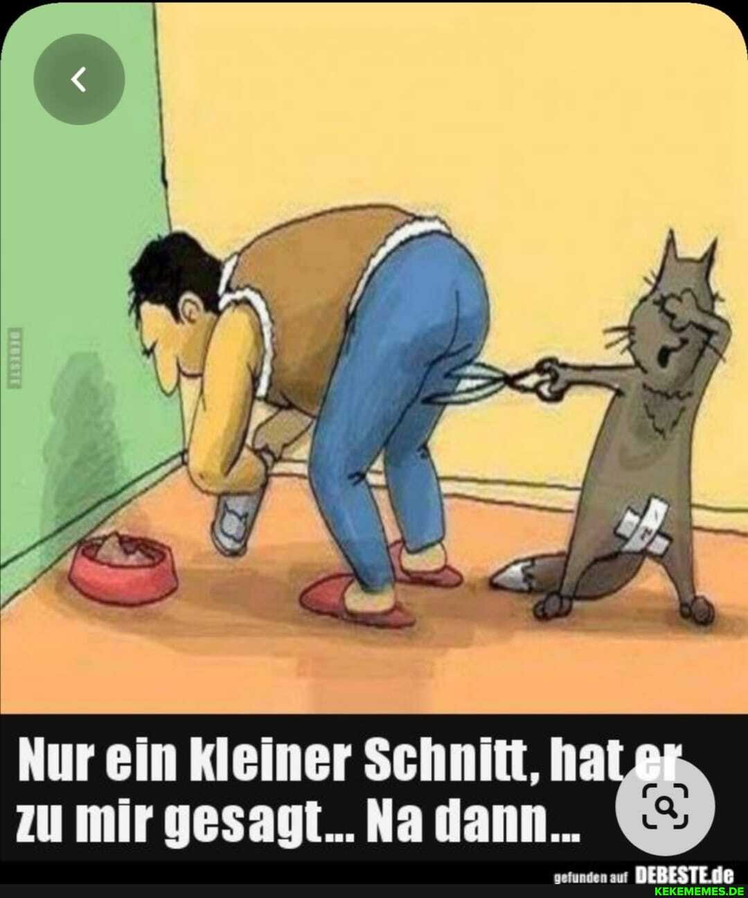 mi mir gesagt..Na dan..