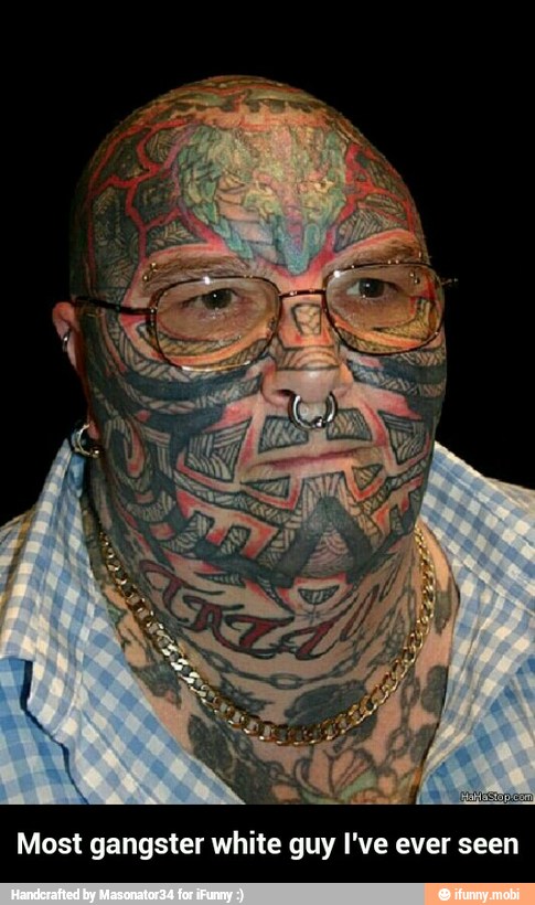 Most gangster white guy I've ever seen - Most gangster white guy I've ever seen