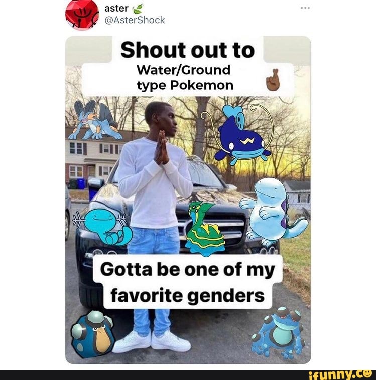 Aster Sastershock Shout Out To Type Pokemon D Gotta Be One Of My Favorite Genders