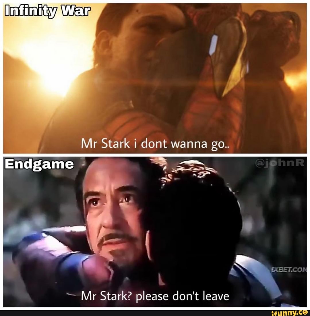 Mr Stark? Please Don't Leave - )