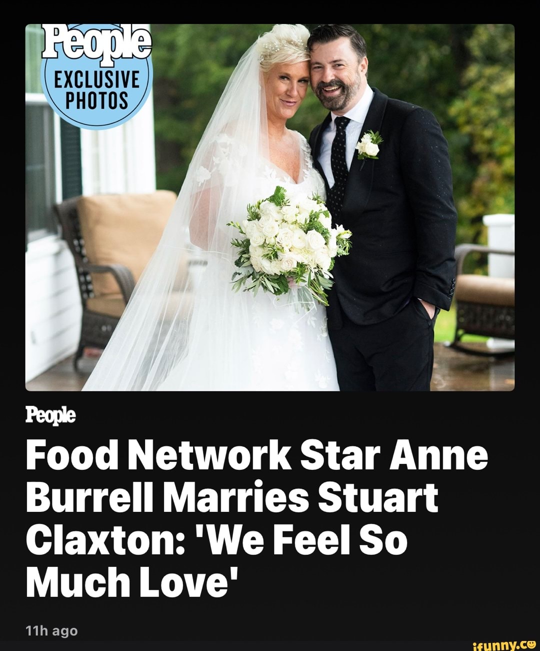 Food Network star Anne Burrell marries Stuart Claxton