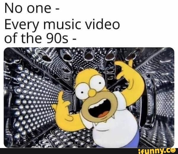 No one -
Every music video
of the