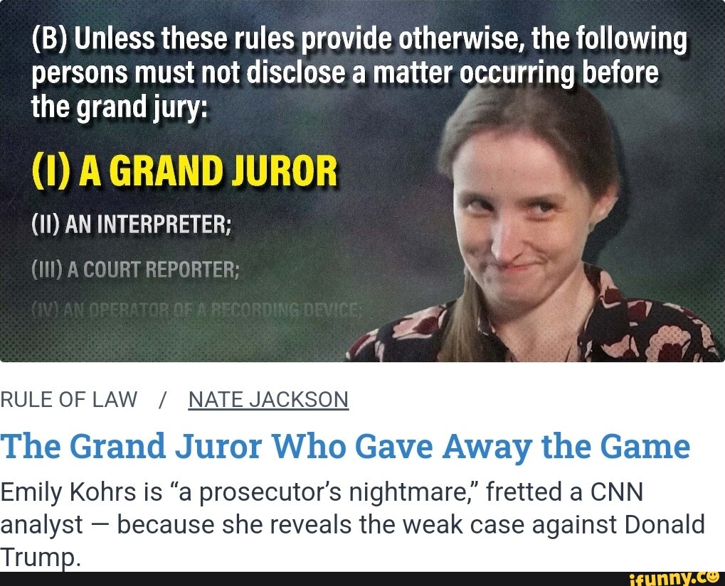 (B) Unless these rules provide otherwise, the following persons must