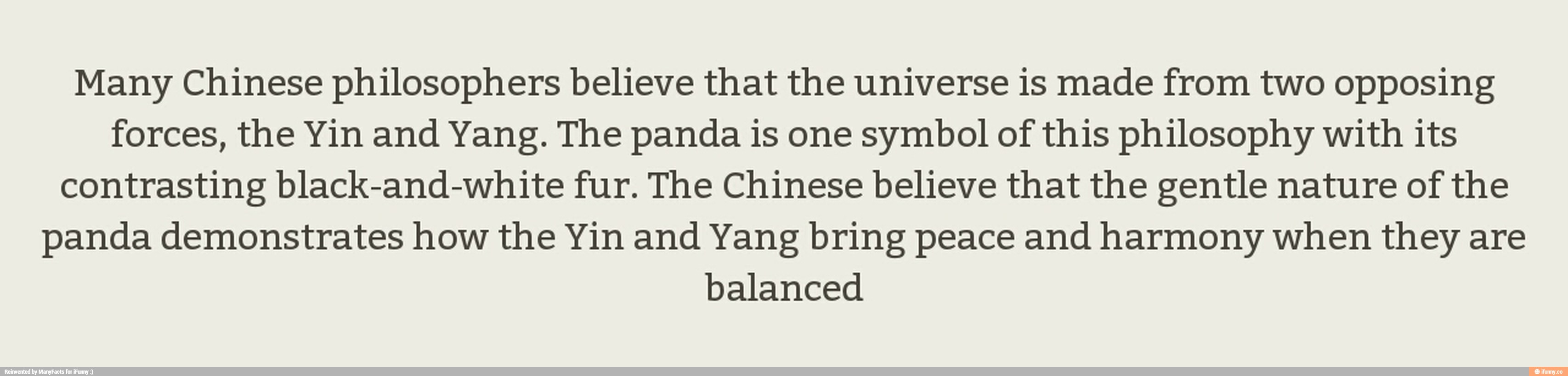 Many Chinese Philosophers Believe That The Universe Is Made From Two ...