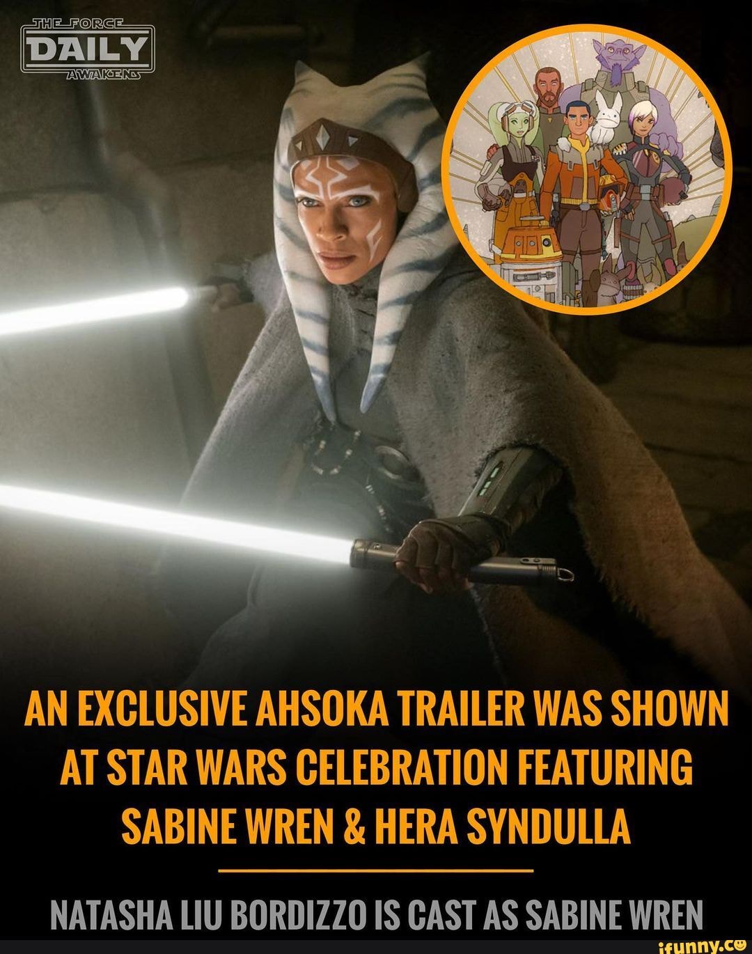 An Exclusive Ahsoka Trailer Was Shown At Star Wars Celebration Featuring Sabine Wren And Hera 1805