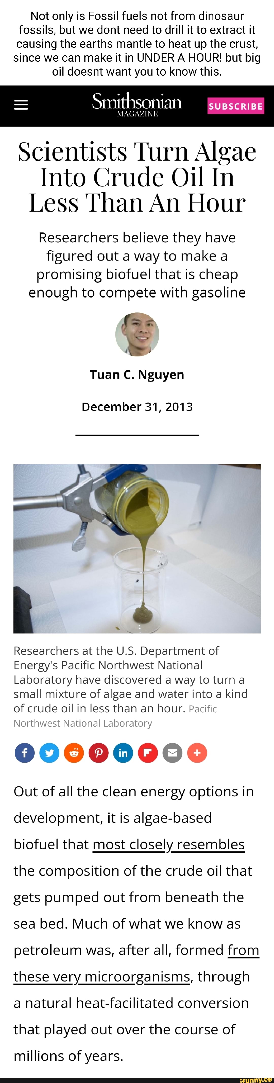 Not only is Fossil fuels not from dinosaur fossils, but we dont need to