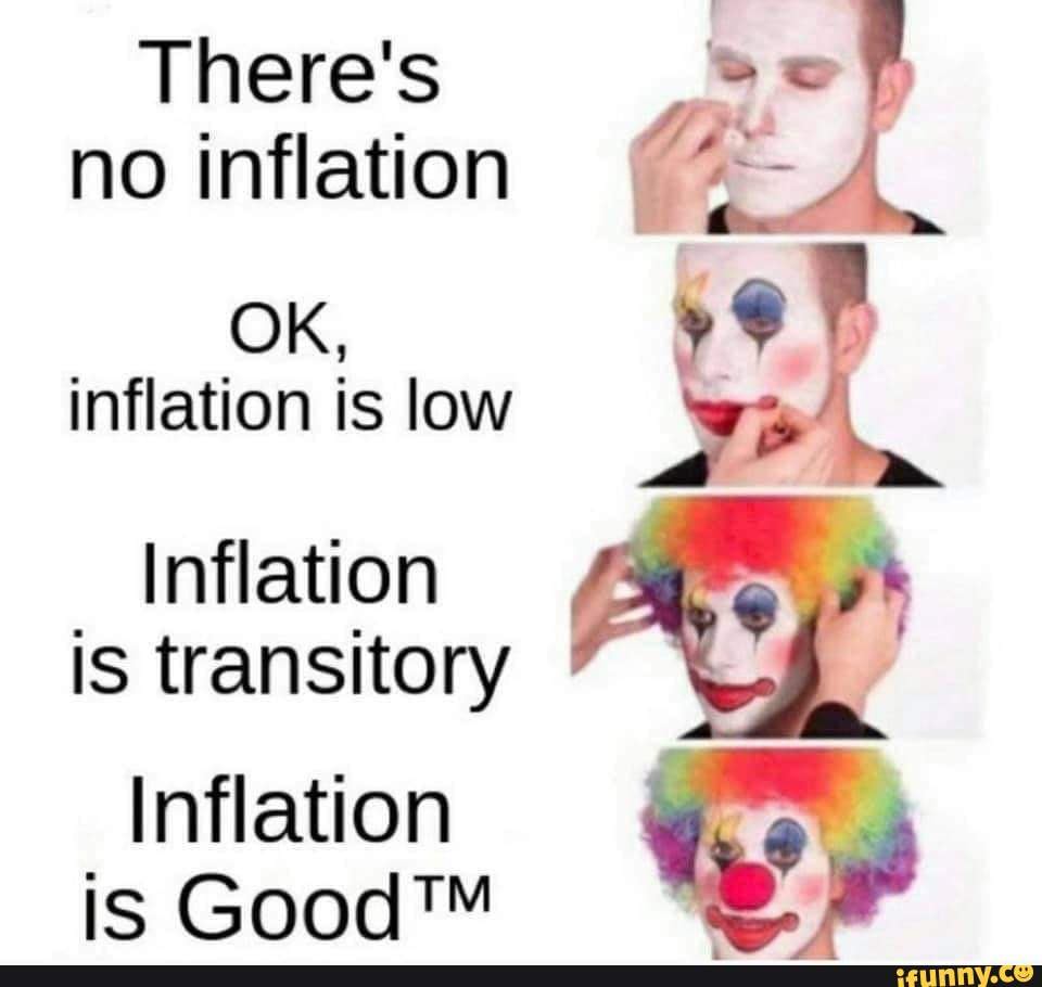 inflation is transitory meme