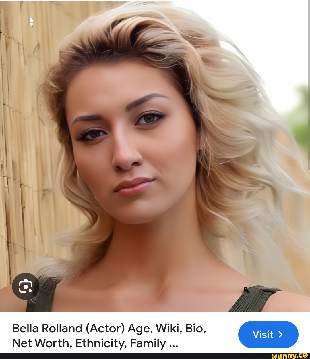 Bella Rolland (Actor) Age, Wiki, Bio, Net Worth, Ethnicity, Family Visit - iFunny