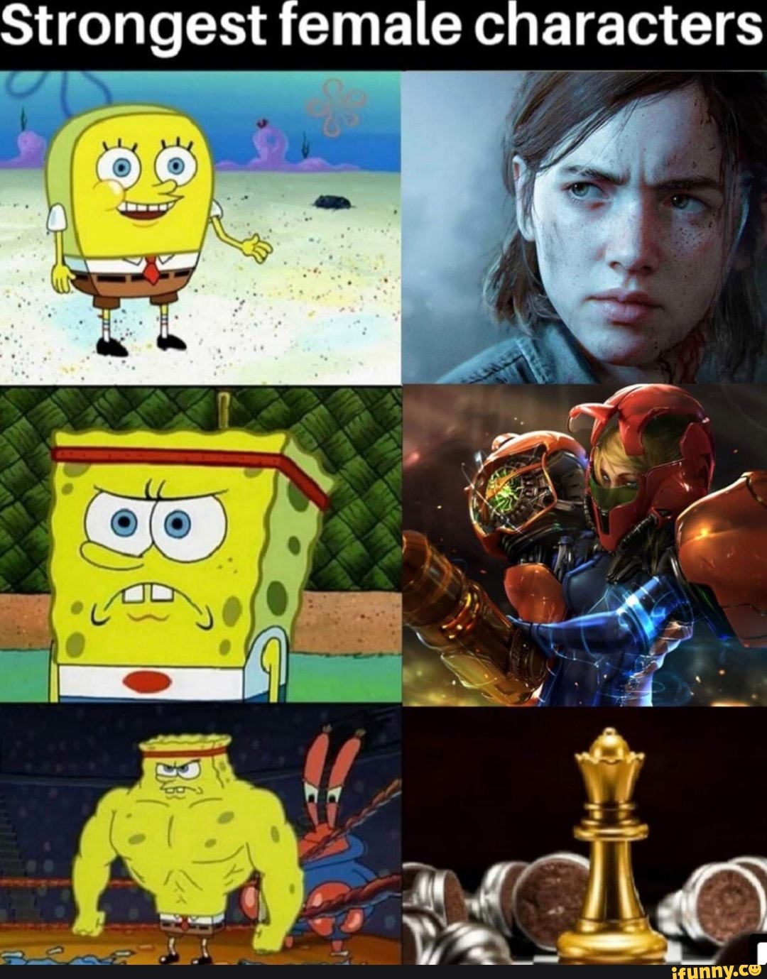 Strongest female characters