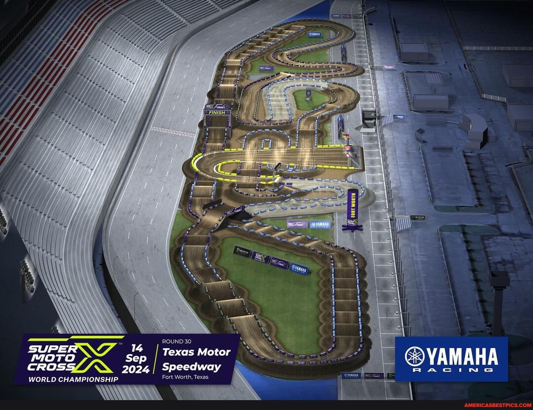 Check out the yamahamotorusa Track Map for the 2024 supermotocross